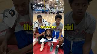 I’d never break the stick 🪵 shorts basketball aau highlights nba nazried timberwolves funny [upl. by Lledner516]