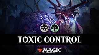 💀🌳 Golgari Toxrill Control  7 Win Challenge  Innistrad Crimson Vow Standard MTG Arena [upl. by Dnalor]