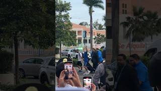 Jeremy De León llegando al Loubriel para su meet amp greet y entrenamiento 🦁🇵🇷🤍 [upl. by Tsenre]