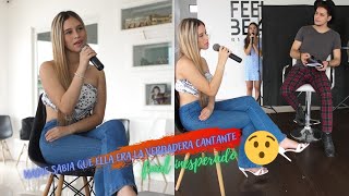 Nadie sabia que ella era la verdadera cantante 😱😥 [upl. by Lessirg]