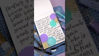 FaberCastell Gelatos in Mindful Journaling journal fabercastell art [upl. by Ardua]