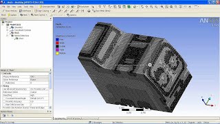 Ansys ICEM Cut Cell Cartesian Meshing Method Tutorial [upl. by Aivitnahs]