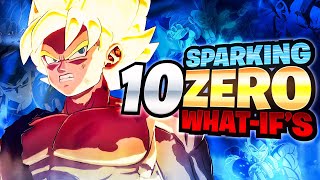 10 Sparking Zero WHAT IFS That We NEED To See [upl. by Aipmylo]