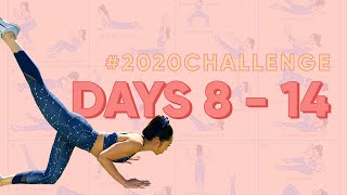 Day 8  14  Blogilates 2020 Challenge [upl. by Amolap]