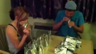 Capri Sun Challenge VOMIT WARNING [upl. by Yllop]