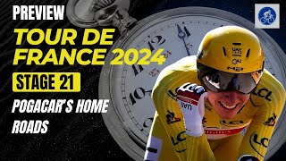 TOUR DE FRANCE 2024 Stage 21  Monaco To Nice Perfect Stage For Pogacar On His Home Roads PREVIEW [upl. by Esinad131]