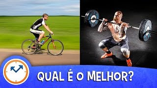 QUAL É O MELHOR EXERCÍCIO PARA EMAGRECER MUSCULAÇÃO OU AERÓBICO  Saúde na Rotina [upl. by Anjali]