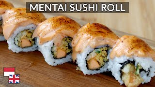 Hemat 70 Resep Mentai Sushi Roll TANPA Salmon Bahan Lokal Rasa Premium [upl. by Assel]