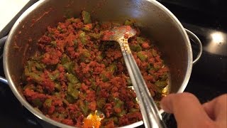 Receta de longaniza con nopales [upl. by Omocaig]