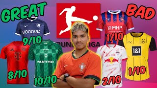 RATING 2425 BUNDESLIGA HOME KITS [upl. by Ajiak454]