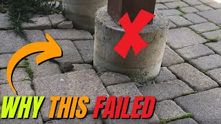 Why Pavers Fail  5 Reasons and How to Prevent Them [upl. by Durtschi]