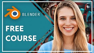 Free Blender Course for Beginners 3D Design Tutorial [upl. by Ambrosia134]