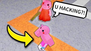 Roblox Piggy map owner caught me hacking [upl. by Nnayrrehs]