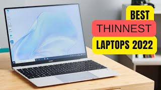 Top 5 Best Thinnest Laptops 2022 [upl. by Eseilanna]