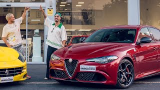 Mi nuevo auto EL MEJOR DEPORTIVO FAMILIAR 🍀 Alfa Romeo Giulia Quadrifoglio 🍀 [upl. by Heilman]