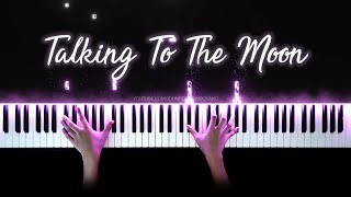 Bruno Mars  Talking To The Moon  Piano Cover with Strings with Lyrics amp PIANO SHEET [upl. by Ferdinand213]