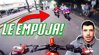 CARRERA URBANA de MOTOS SIN REGLAS en COLOMBIA 115 EXP [upl. by Timmie]