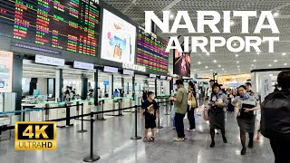 4K NARITA Airport All Terminal 🐧 Nonstop Walking Tour  成田空港 全ターミナル 散歩 [upl. by Franny]