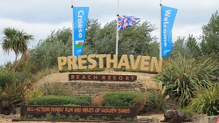 Arrival video Haven Presthaven Sands Gronant Prestatyn North Wales 2022 Touring caravan area [upl. by Annovaj865]