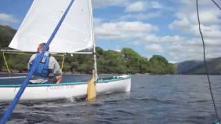 Solway Dory sailing canoe [upl. by Katz]