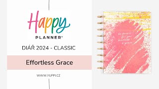 Diář 2024 Happy Planner  Effortless Grace [upl. by Ressay145]