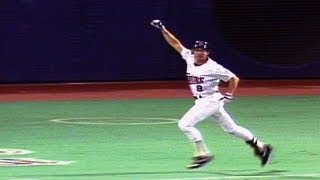 1991 WS Gm7 Larkins single wins series for Twins [upl. by Carlye]