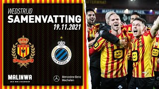 KV Mechelen  Club Brugge speeldag 15 [upl. by Calv]