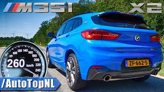 BMW X2 M35i xDrive ACCELERATION amp TOP SPEED 0260kmh by AutoTopNL [upl. by Clynes]