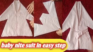 you can easy cut nightngown 🔥overcoat easy trick 💥n diy viral N Stitching master [upl. by Willms]