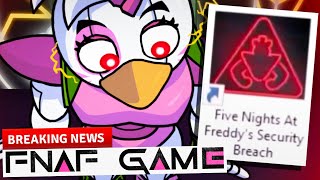 Official FNAF SQUID GAME amp I WON Security Breach DROPS Minigame ENDING [upl. by Ayyidas761]