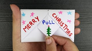 How to make a Christmas Card  Christmas Cards  Card Making  Christmas Drawing  Christmas 2022 [upl. by Hennebery587]