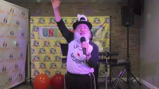 Uncle Moishy sings at Misameach [upl. by Larret]