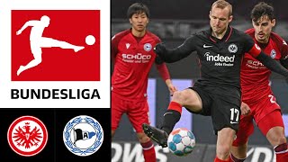 Eintracht Frankfurt vs Arminia Bielefeld  21012022  20Spieltag  1 Bundesliga  FIFA 22 [upl. by Esiuolyram]