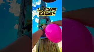 How many balloons would you pop before you had the Geocache in hand My score 5 💀 [upl. by Eicaj]