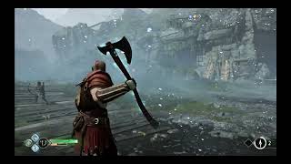 🪓God of War How to lose in Veithurgard Fighting Fire Mobs 🔥 [upl. by Puduns]