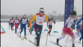 Highlights Day 8 CrossCountry Skiing Women Relay  3x5km lakeplacid2023 [upl. by Doralyn]