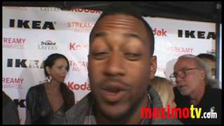 Jaleel White STEVE URKEL Interview  2nd Annual Streamy Awards  ARRIVALS [upl. by Issim]