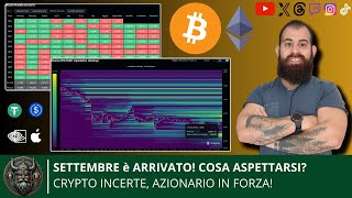 🚨 Mercato CRYPTO Cosa aspettarsi da Settembre 🚨  DAILY NEWS [upl. by Chrysler]