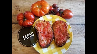 PAN CON TOMATE 🍅 Mon tapas favori n°1 [upl. by Madonna]