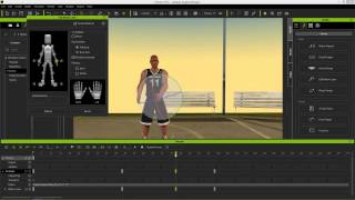 iClone 6 Tutorial  Kinect Motion Capture Editing [upl. by Mair]