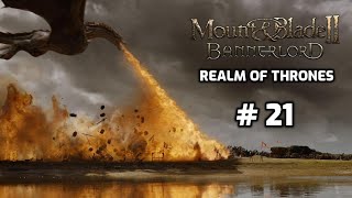 Riding A DRAGON Incinerating Entire Armies Realm of Thrones Mod Episode 21 [upl. by Dolly286]