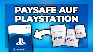 Paysafecard auf PS4  PS5 einlösen amp in Playstation Guthaben umwandeln  Tutorial [upl. by Octavius]