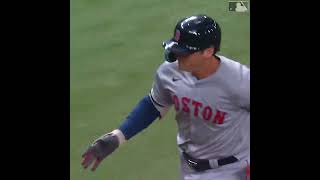 Triston Casass 9th home run of the season is a 2run shot mlb baseball homerun sports redsox [upl. by Ecinnej894]