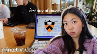 first day of classes at princeton  new gym dining halls studying library 🌱📚 ep 03 [upl. by Lladnik]