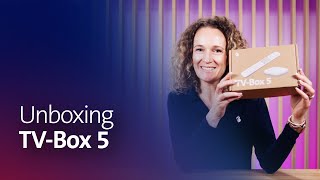 Unboxing de la TVBox 5 – Swisscom Help [upl. by Ttennaej]