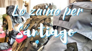 Zaino per il Cammino di Santiago come sceglierlo [upl. by Ecargyram756]