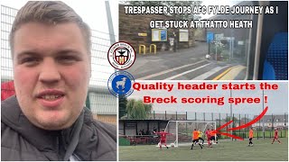 Lower Breck 71 Lostock Gralam Matchday vlog Four late goals give Breck seventh heaven [upl. by Avan]