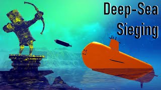 Making a Torpedo Submarine in Besiege [upl. by Schober]