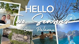 Two Seasons Coron Island Resort  Travel Vlog [upl. by Dietz]