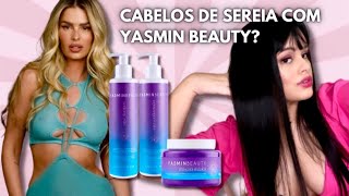 Testei os produtos de CABELOS da YASMIN BRUNET 🧜‍♀️ [upl. by Isyak241]